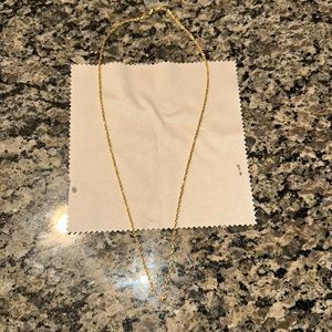 Men’s 14k gold braided chain 24 inch